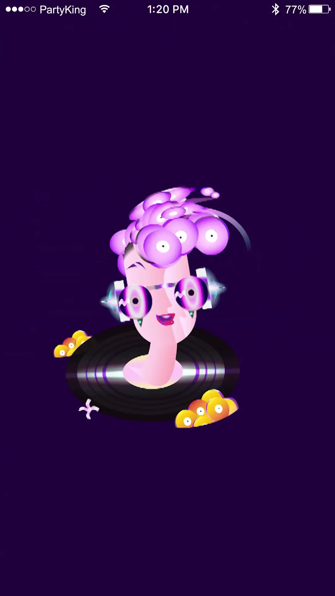 Party King — Music App — Brand video by Ella Vasylevska