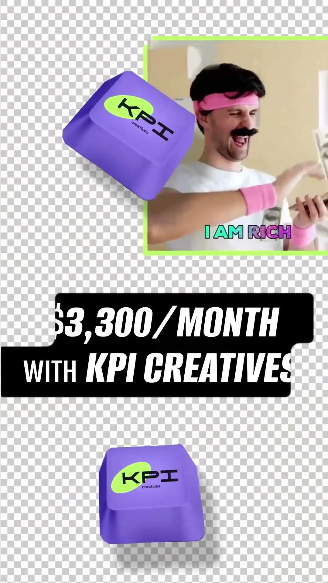 KPI Creative — Reels — Social video by Ella Vasylevska